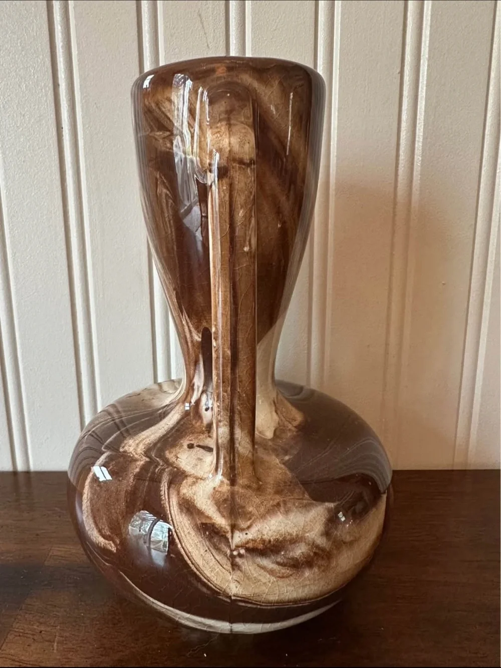 Vintage Juanita Ware Swirl Vase.